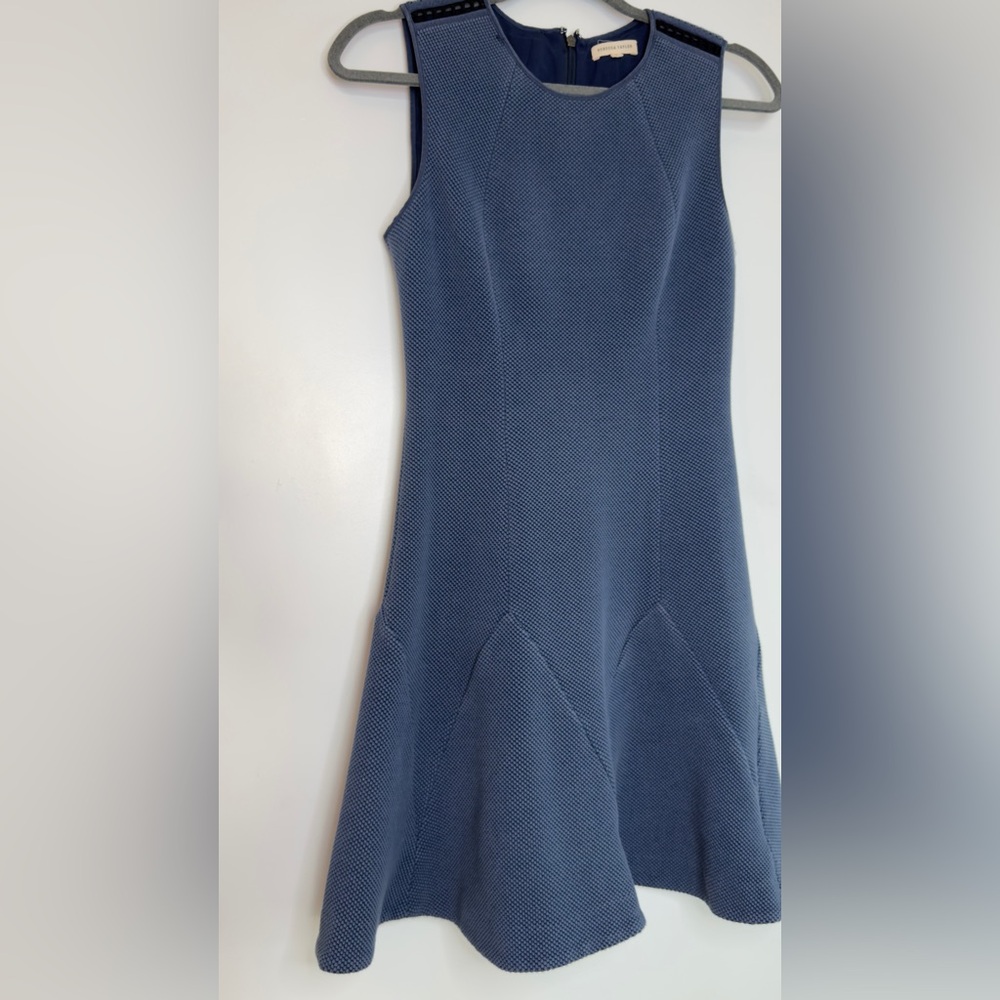 Rebecca Taylor Textured Navy Dress - Picture 4 of 4